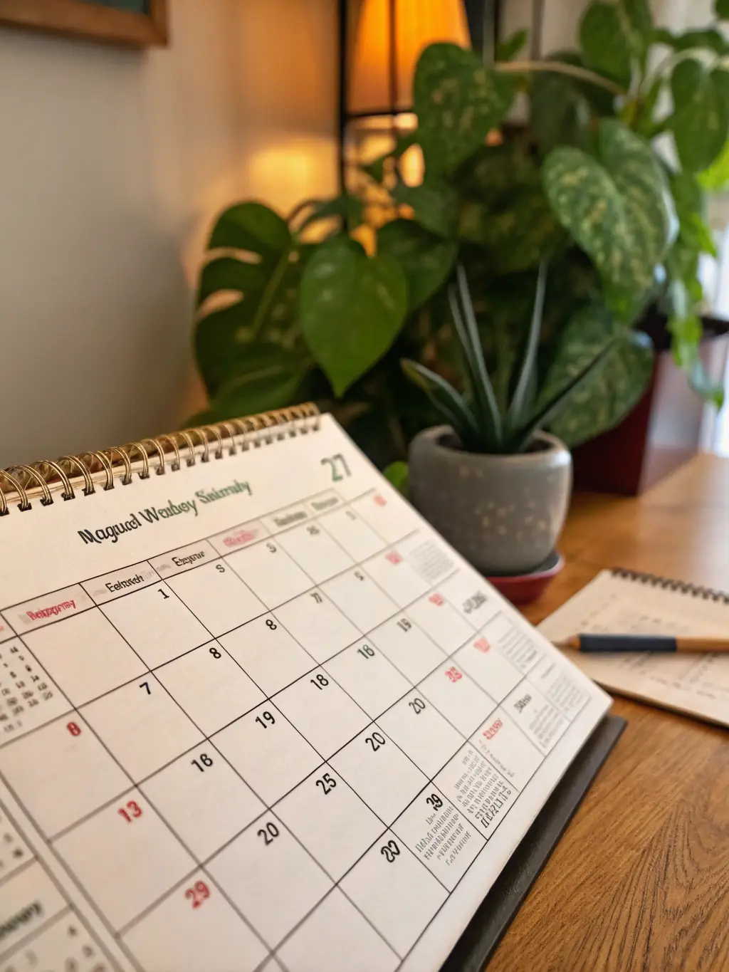 An icon showing a calendar with a cleaning brush overlayed, indicating scheduling and booking. The background should be a soft, inviting color to convey ease and convenience.
